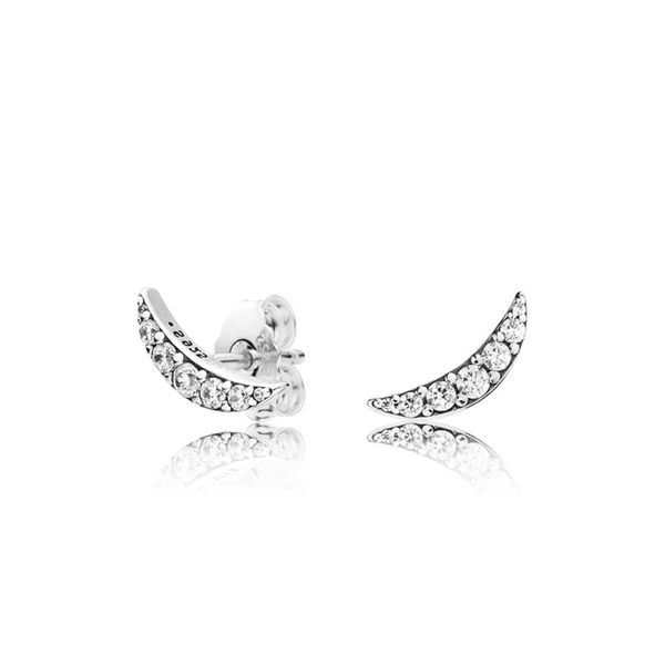 fashion charm 100% s925 sterling silver moonlight original sparkling crescent moon earrings stud clear cz europe lady jewellery, Golden;silver
fashion charm 100% s925 sterling silver moonlight original sparkling crescent moon earrings stud clear cz europe lady jewellery, Golden;silver