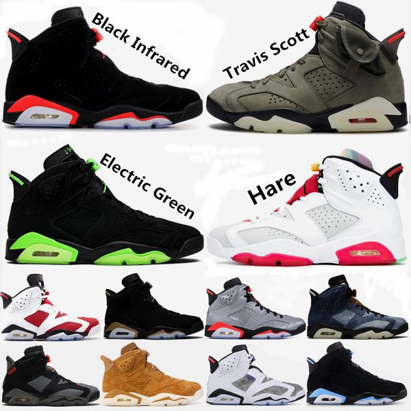 2020 new 6 hare travis scotts jumpman basketball shoes 6s black infrared washed denim dmp carmine tinker mens trainers sports sneakers, White;red
2020 new 6 hare travis scotts jumpman basketball shoes 6s black infrared washed denim dmp carmine tinker mens trainers sports sneakers, White;red