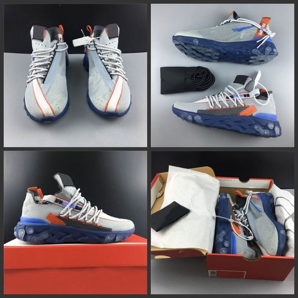 2019 React LW WR Mid Low ISPA Running Shoes Unique Designer New Fashion Grey Blue Mens Women Trainers Sports Sneakers
2019 React LW WR Mid Low ISPA Running Shoes Unique Designer New Fashion Grey Blue Mens Women Trainers Sports Sneakers