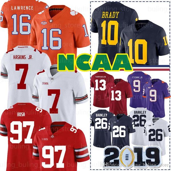 ncaa lsu tigers 9 joe burrow jerseys 9 travis etienne jr. nittany lion 26 saquon barkley trevor lawrence nick bosa tagovailoa football, Black;red
ncaa lsu tigers 9 joe burrow jerseys 9 travis etienne jr. nittany lion 26 saquon barkley trevor lawrence nick bosa tagovailoa football, Black;red