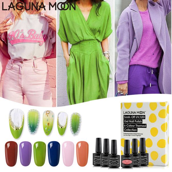 lagunamoon gel nail polish set pantone collection 8ml uv led soak off long lasting painting varnish lacquer nail polish, Red;pink
lagunamoon gel nail polish set pantone collection 8ml uv led soak off long lasting painting varnish lacquer nail polish, Red;pink