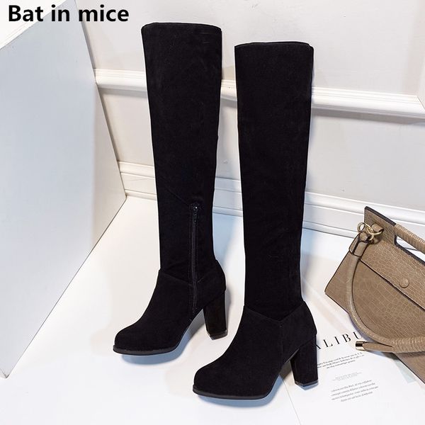 fashion winter women over the knee boots women shoes round toe high heels dress casual snow boots mujer zapatos t763, Black
fashion winter women over the knee boots women shoes round toe high heels dress casual snow boots mujer zapatos t763, Black