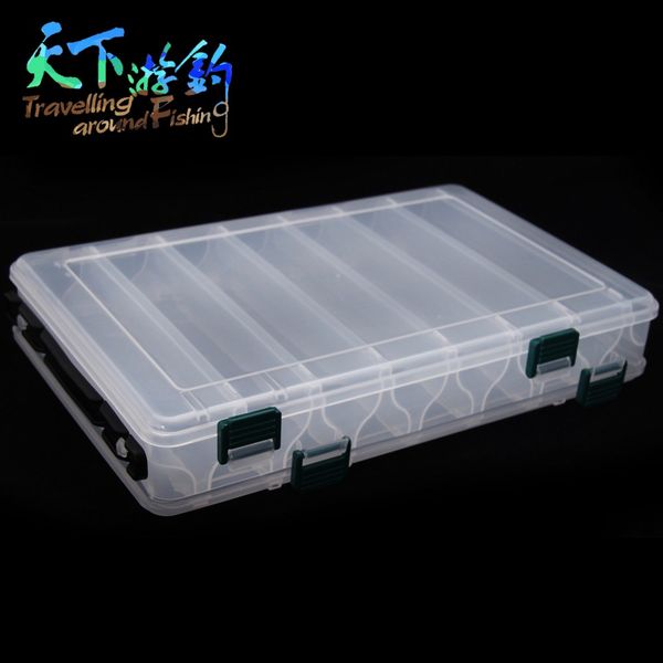 taf 27*18*4.7cm fishing lure boxes plastic tool minnow portable fishing tackle boxe carp accessories case stroage
taf 27*18*4.7cm fishing lure boxes plastic tool minnow portable fishing tackle boxe carp accessories case stroage