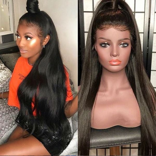13x6 lace front human hair wigs for black women straight brazilian lace frontal wig for women
13x6 lace front human hair wigs for black women straight brazilian lace frontal wig for women