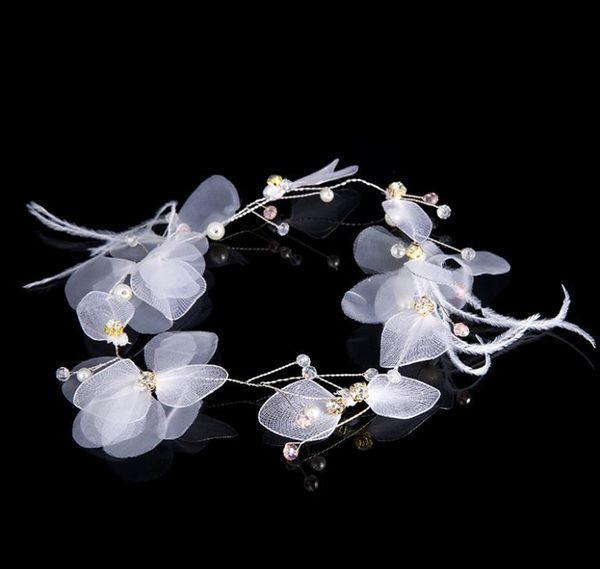 korean bridal headwear crepe feather hair band bridal wedding jewelry dress hair accessories bridal handmade jewelry, Silver
korean bridal headwear crepe feather hair band bridal wedding jewelry dress hair accessories bridal handmade jewelry, Silver