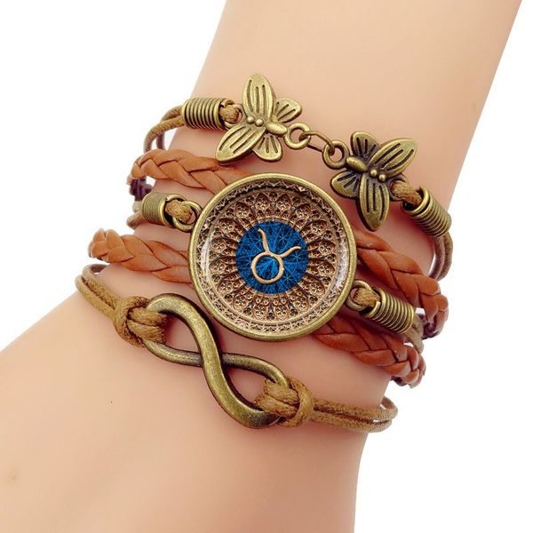twelve constellation time bracelet aestheticism taurus manual weave group combine hand decorate, Golden;silver
twelve constellation time bracelet aestheticism taurus manual weave group combine hand decorate, Golden;silver