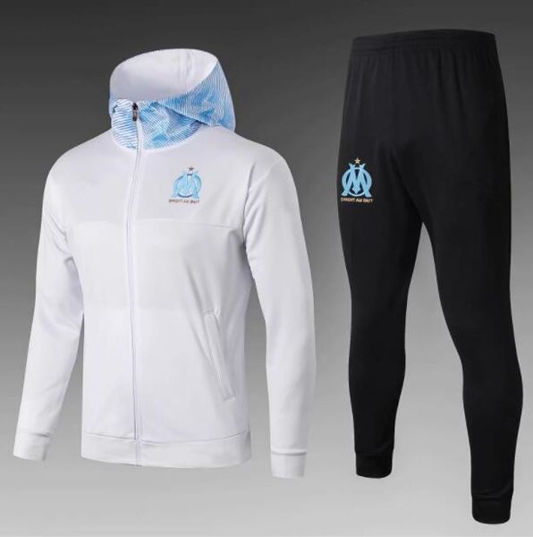 19 20 marseille survetement maillot de football training suit 2019 2020 olympique de marseille hoodie jacket thauvin soccer tracksuit, Black
19 20 marseille survetement maillot de football training suit 2019 2020 olympique de marseille hoodie jacket thauvin soccer tracksuit, Black