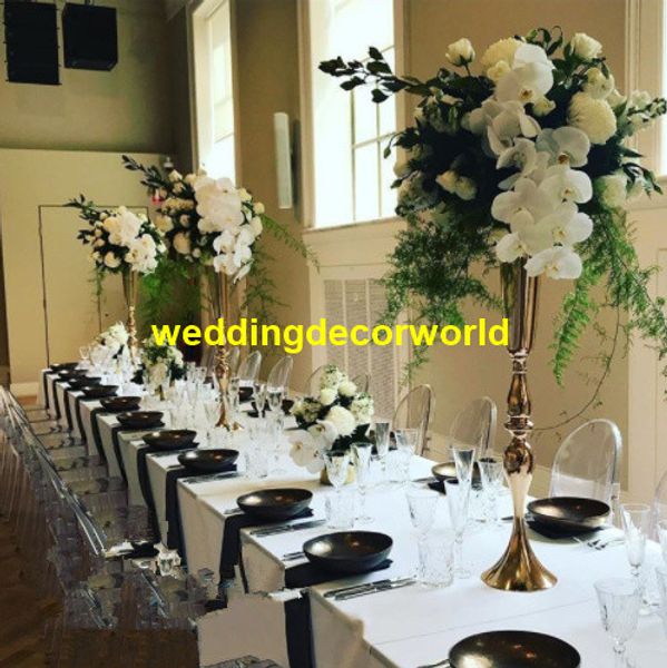 new style elegant gold wedding trumpet vase marriage table centerpiece decorations flower holder metal stand decor471
new style elegant gold wedding trumpet vase marriage table centerpiece decorations flower holder metal stand decor471