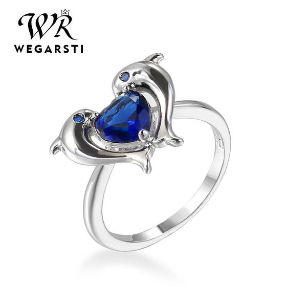 wegarsit 925 silver two dolphins with zircon rings for women girls cz crystal mosaic jewelry valentine's gift, Golden;silver
wegarsit 925 silver two dolphins with zircon rings for women girls cz crystal mosaic jewelry valentine's gift, Golden;silver