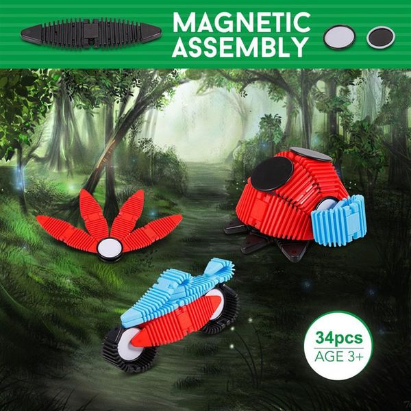 34pcs гибкий магнитный construction kit сборка 2d 3d головоломка блок развивающие игрушки для детей duplo bricks детские подарки
34pcs гибкий магнитный construction kit сборка 2d 3d головоломка блок развивающие игрушки для детей duplo bricks детские подарки