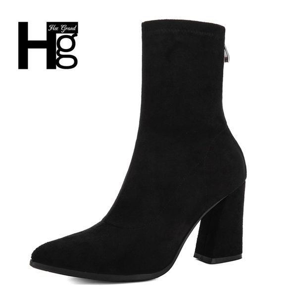 hee grand women flock boots quality spring high heel autumn zipper autumn lady girl black winter riding rubber shoes xwx6300
hee grand women flock boots quality spring high heel autumn zipper autumn lady girl black winter riding rubber shoes xwx6300