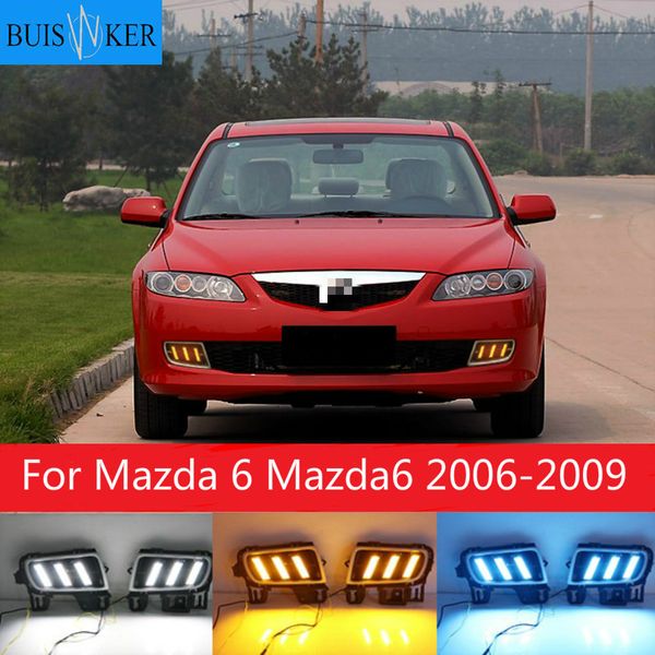 1pair for 6 6 2006-2009 front car flashing led daytime light running light drl fog lamp daylight driving
1pair for 6 6 2006-2009 front car flashing led daytime light running light drl fog lamp daylight driving