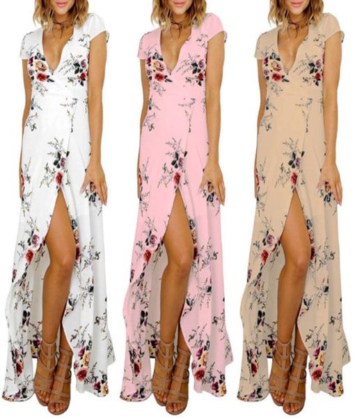 2020 women dress women's v-neck printed split beach long dress summer fashion high waist female hoilday dresses
2020 women dress women's v-neck printed split beach long dress summer fashion high waist female hoilday dresses