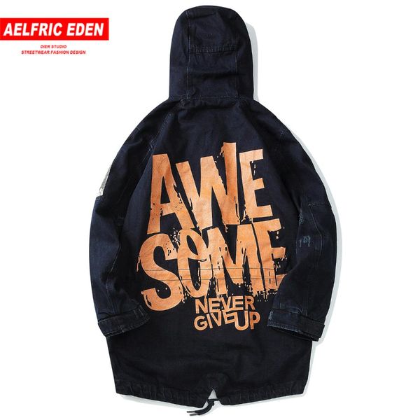 aelfric eden letter printed mens jackets 2019 harajuku casual cotton long windbreaker coats hip hop male fashion streetwear, Black;brown
aelfric eden letter printed mens jackets 2019 harajuku casual cotton long windbreaker coats hip hop male fashion streetwear, Black;brown