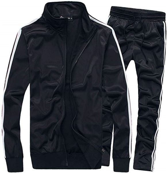 men's tracksuit sportswear full zipper warm sports suit casual sports suit, Gray
men's tracksuit sportswear full zipper warm sports suit casual sports suit, Gray