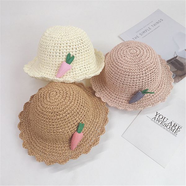 baby hat cute child girls straw hat carrot sun outdoor kids holiday beach sun girls baby cute panama cap, Yellow
baby hat cute child girls straw hat carrot sun outdoor kids holiday beach sun girls baby cute panama cap, Yellow