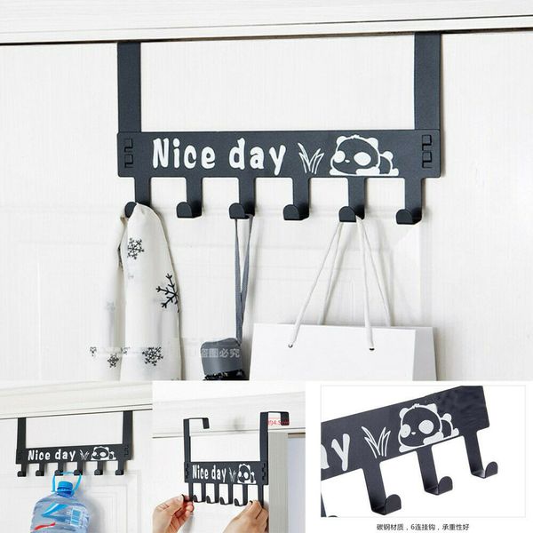 1pcs durable door hook living room wall hanger hat kitchen 6 hooks bearing hook rack door hanger
1pcs durable door hook living room wall hanger hat kitchen 6 hooks bearing hook rack door hanger