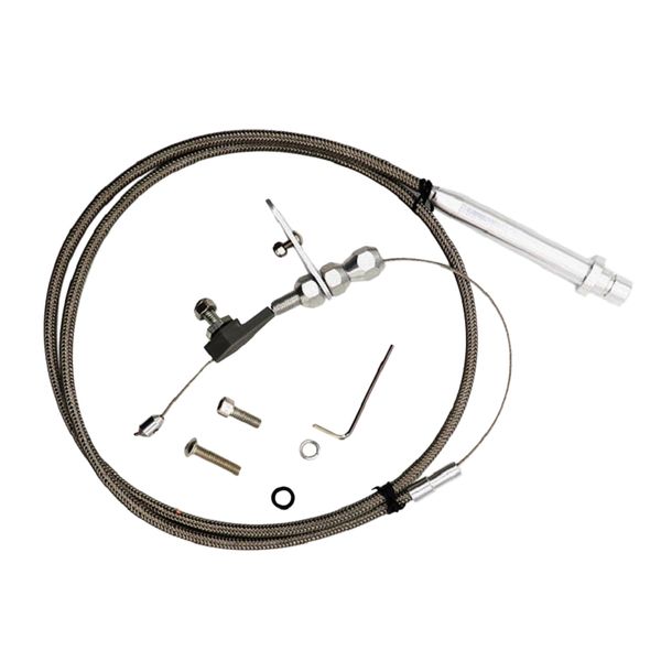 350 stainless steel braided kickdown cable detent for gm chevy th350 transmission
350 stainless steel braided kickdown cable detent for gm chevy th350 transmission