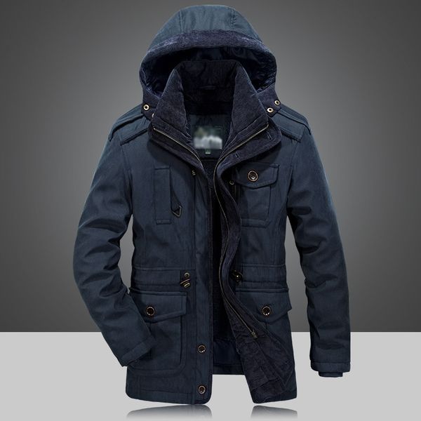 new autumn winter multiple pockets male jackets thickening warm parka men jacket coat hooded casual windbreaker overcoat, Black;brown
new autumn winter multiple pockets male jackets thickening warm parka men jacket coat hooded casual windbreaker overcoat, Black;brown