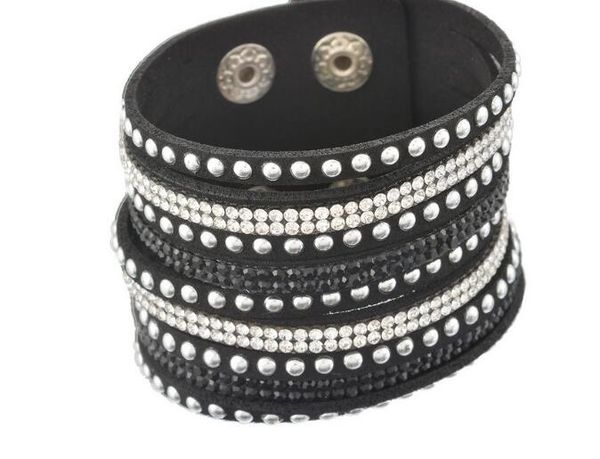 10pcs/lot new item black nine rows of rhinestone studded korean velvet multi-layer bracelet fashion retro style series bracelet, Golden;silver
10pcs/lot new item black nine rows of rhinestone studded korean velvet multi-layer bracelet fashion retro style series bracelet, Golden;silver