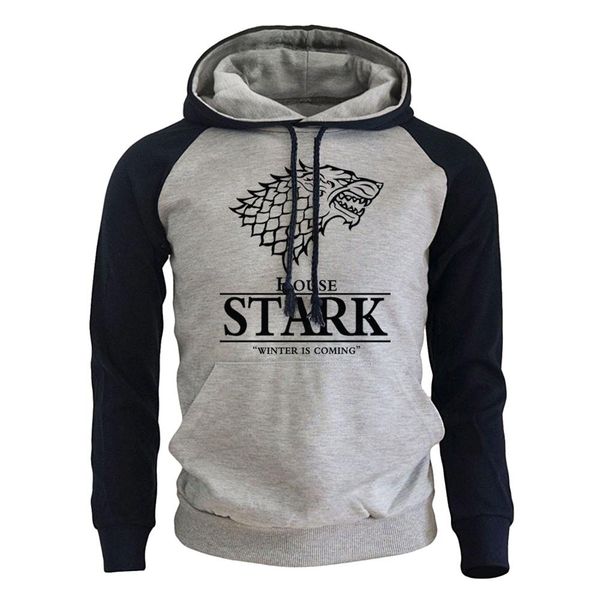 raglan hoodies for men house stark the song of ice and fire winter is coming men's sportswear game of thrones sweatshirt, Black
raglan hoodies for men house stark the song of ice and fire winter is coming men's sportswear game of thrones sweatshirt, Black