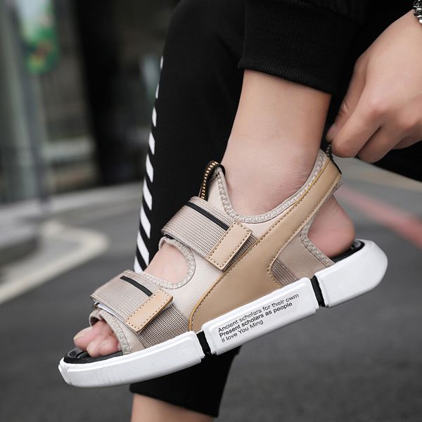 men sandals summer soft sandals for men comfortable beach flats shoes fashion casual shoes, Black
men sandals summer soft sandals for men comfortable beach flats shoes fashion casual shoes, Black