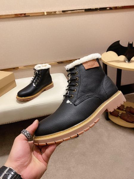 2020t fashion casual shoes men boots comfortable thick wool winter warm luxury shoes original box packaging zapatos hombre, Black
2020t fashion casual shoes men boots comfortable thick wool winter warm luxury shoes original box packaging zapatos hombre, Black
