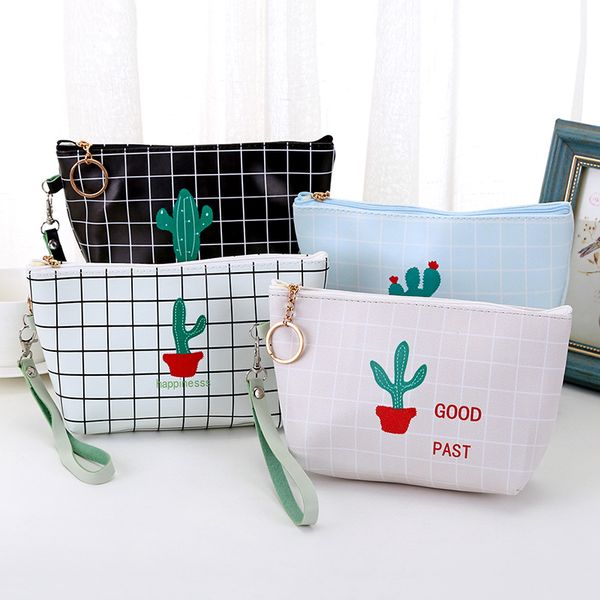 pacgoth fashion cactus pattern cosmetic bag with zipper large storage pu leather women travel portable toilet bag size 22*13*7cm
pacgoth fashion cactus pattern cosmetic bag with zipper large storage pu leather women travel portable toilet bag size 22*13*7cm