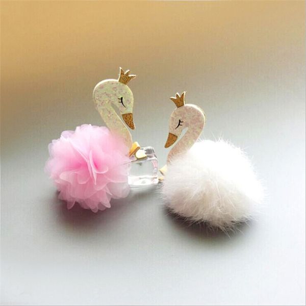 cute swan hair ball hairpin princess feather hairpins girls kids hair clips accessories for children hairclip barrette headdress, Black;brown
cute swan hair ball hairpin princess feather hairpins girls kids hair clips accessories for children hairclip barrette headdress, Black;brown
