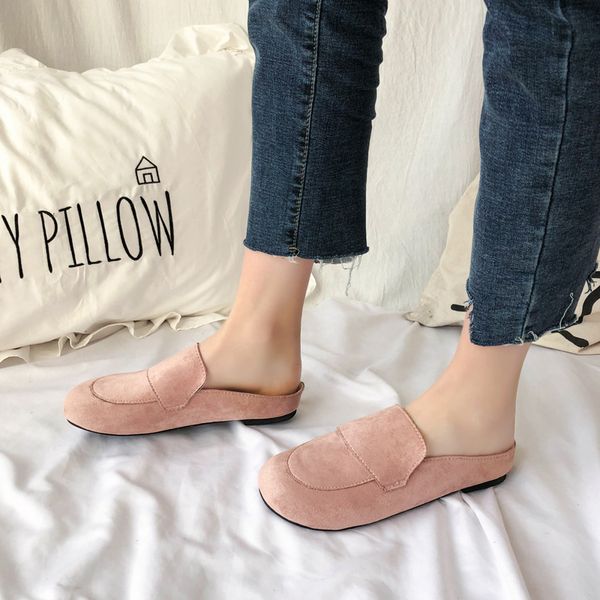 sailing lu slides summer slippers outdoor fashion mules ladies shoes causal shoes slip on solid slippers women's xwt1598, Black