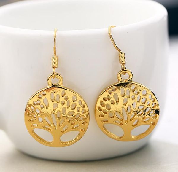 promotional price women hollowing tree life disk pendant necklace and earrings jewelry set plated golden silvery, Silver
promotional price women hollowing tree life disk pendant necklace and earrings jewelry set plated golden silvery, Silver