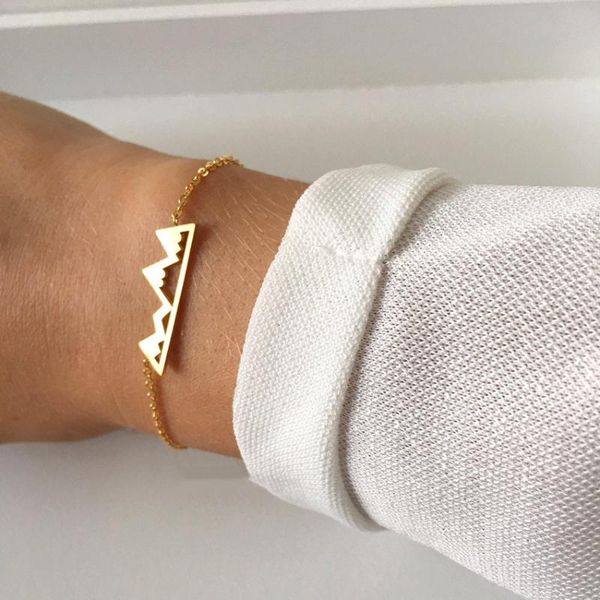 natural snowy mountain gold color chain bileklik bracelets men women fashion stainless steel charm bracelet homme body jewelry, Black
natural snowy mountain gold color chain bileklik bracelets men women fashion stainless steel charm bracelet homme body jewelry, Black