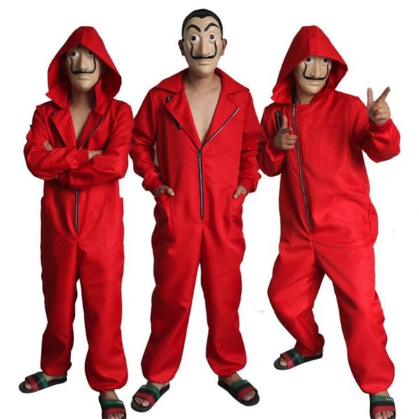 la casa de papel сальвадор дали красный костюм комбинезоны косплей костюм дали ограбление денег горячий фильм, Black;red
la casa de papel сальвадор дали красный костюм комбинезоны косплей костюм дали ограбление денег горячий фильм, Black;red