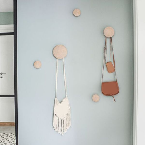 5pcs wall hook set organizer towel coat hanger bedroom door solid wood round dots living room modern rack home decoration bag
5pcs wall hook set organizer towel coat hanger bedroom door solid wood round dots living room modern rack home decoration bag