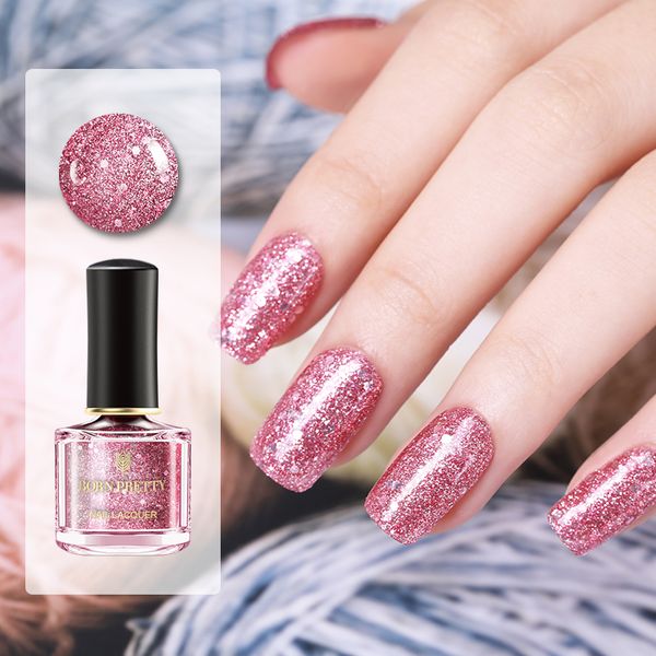 born pretty rose gold series nail polish 6ml pure nail color pink glitter sequins replenishing care lacquer
born pretty rose gold series nail polish 6ml pure nail color pink glitter sequins replenishing care lacquer