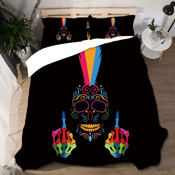 home textiles bed linen punk skull luxury ropa de cama luxury gift sabanas king size bedding set parure de lit bed linen poplin
home textiles bed linen punk skull luxury ropa de cama luxury gift sabanas king size bedding set parure de lit bed linen poplin