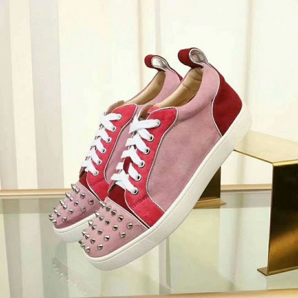 new luxury designer rivet walking color matching casual student shoes flat bottom simple fashion non-slip shoes 35-39
new luxury designer rivet walking color matching casual student shoes flat bottom simple fashion non-slip shoes 35-39