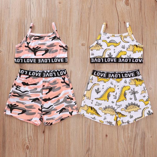 toddler kids baby girls clothes set sleeveless camouflage print +letter shorts outfits set summer sleeveless clothing, White
toddler kids baby girls clothes set sleeveless camouflage print +letter shorts outfits set summer sleeveless clothing, White