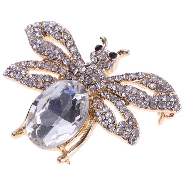 lovely handmade water drop crystal bee rhinestone brooch pins insect jewelry, Gray
lovely handmade water drop crystal bee rhinestone brooch pins insect jewelry, Gray