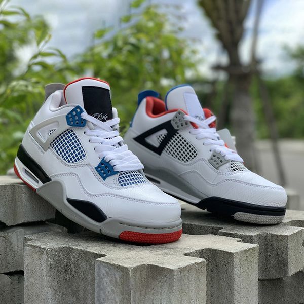 fashion what the basketball shoes 4 4s men women white grey red blue cement bred royalty mens sports sneakers
fashion what the basketball shoes 4 4s men women white grey red blue cement bred royalty mens sports sneakers