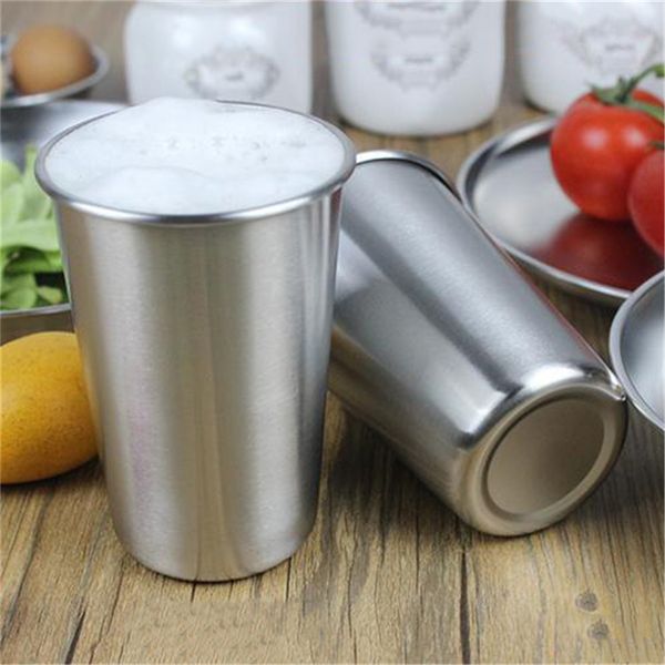 1pc 500ml stainless steel cups 16oz tumbler pint metal travel mugs coffee bar wine hand cup drinking accessories
1pc 500ml stainless steel cups 16oz tumbler pint metal travel mugs coffee bar wine hand cup drinking accessories