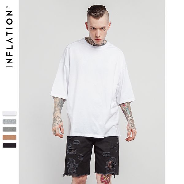 2019 summer new style t shirt casual solid elbow length crew neck cotton oversized fashion hip hop t-shirts 0057s17, White;black
2019 summer new style t shirt casual solid elbow length crew neck cotton oversized fashion hip hop t-shirts 0057s17, White;black