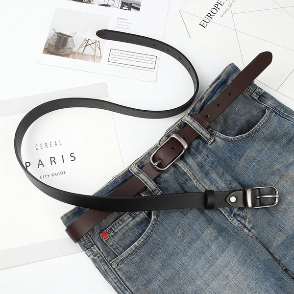 narrow pin men's leather pin buckle belt women's fine personality trendsetter belt youth leisure student all-match, Black;brown
narrow pin men's leather pin buckle belt women's fine personality trendsetter belt youth leisure student all-match, Black;brown