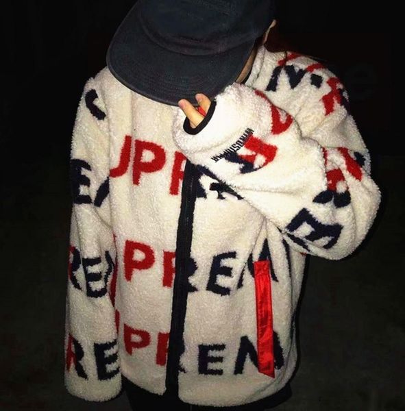 18fw logo printed reissible fleece double-sided fleece barrage jacket retro high street men and women couples warm jacket hfssjk139, Black;brown
18fw logo printed reissible fleece double-sided fleece barrage jacket retro high street men and women couples warm jacket hfssjk139, Black;brown