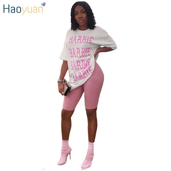 haoyuan letter print casual 2 pieces outfits summer womens tracksuit crop biker shorts sweat suits two piece matching sets, White
haoyuan letter print casual 2 pieces outfits summer womens tracksuit crop biker shorts sweat suits two piece matching sets, White