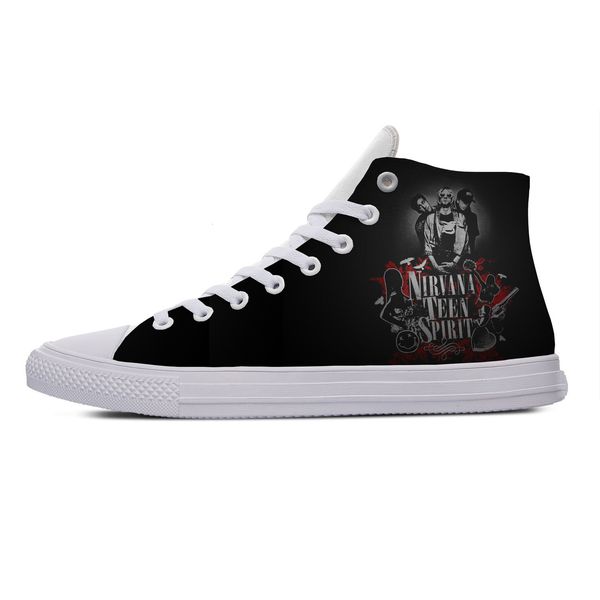 cool rock band nirvana casual canvas shoes amazing classic breathable lightweight sneakers 3d printed for men women, Black
cool rock band nirvana casual canvas shoes amazing classic breathable lightweight sneakers 3d printed for men women, Black