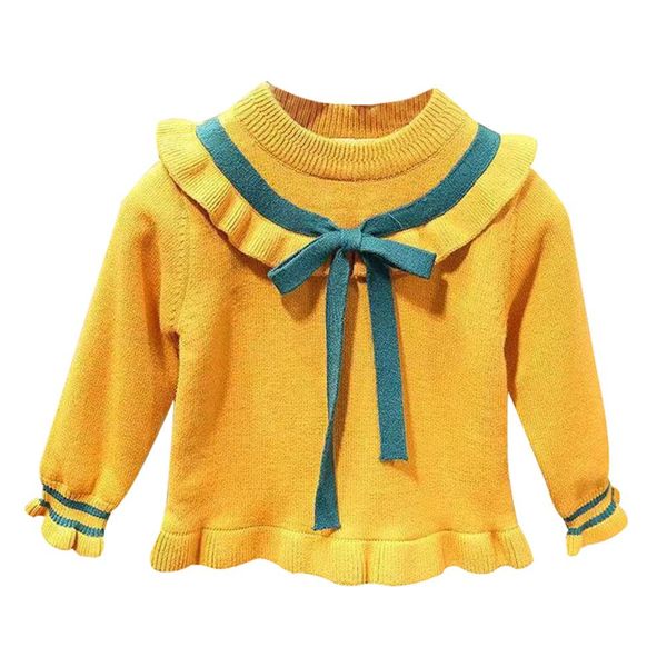 fashion baby girl bowknot turndown collar winter warm knitted sweater pullover, Black
fashion baby girl bowknot turndown collar winter warm knitted sweater pullover, Black