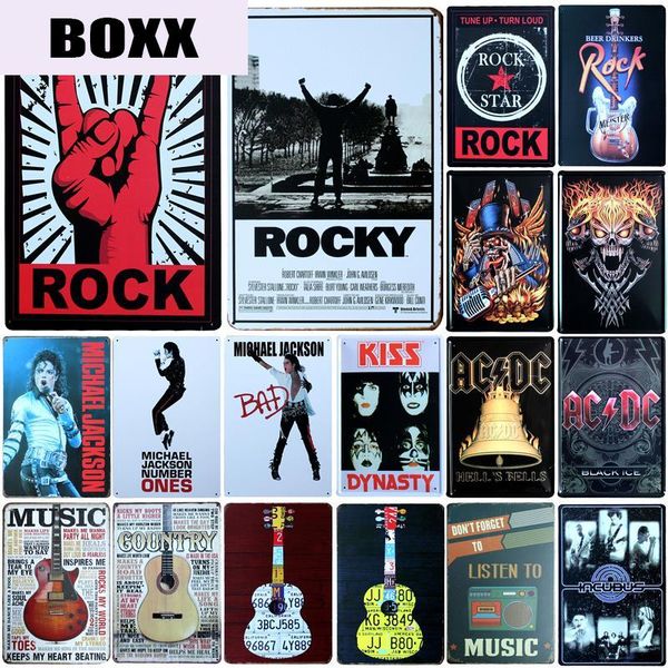 rock & music metal sign bar wall decoration tin sign vintage metal signs home decor painting plaques art poster
rock & music metal sign bar wall decoration tin sign vintage metal signs home decor painting plaques art poster