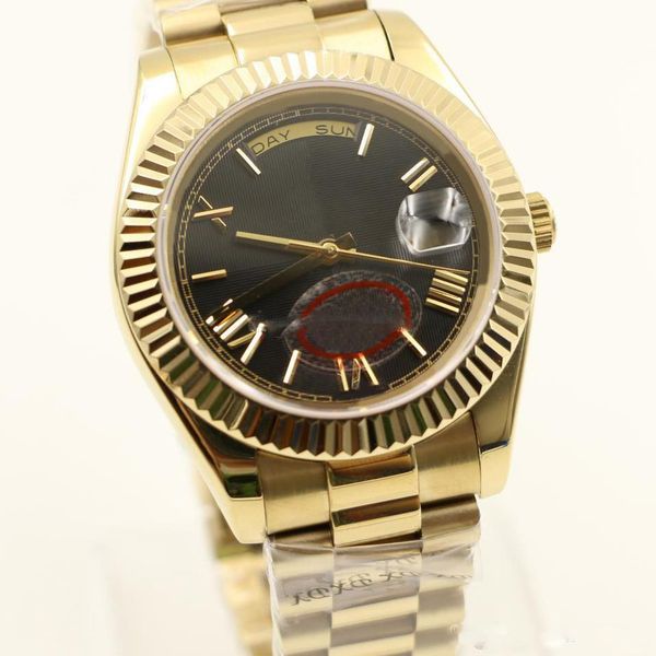 2019 Hot sale dat date watches men 40mm mens watches Black face Stainless steel strap watch presidential watch
2019 Hot sale dat date watches men 40mm mens watches Black face Stainless steel strap watch presidential watch