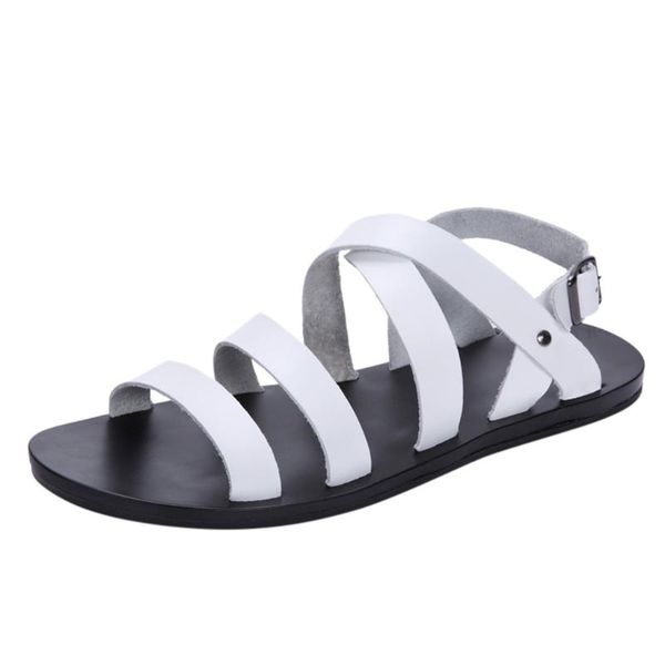 buckle flat sandals 2020 summer fashion men's roman style lightweight non-slip flat sandals casual beach shoes round toe, Black
buckle flat sandals 2020 summer fashion men's roman style lightweight non-slip flat sandals casual beach shoes round toe, Black